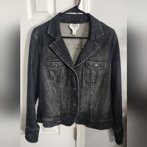 Women's Black Denim Jacket